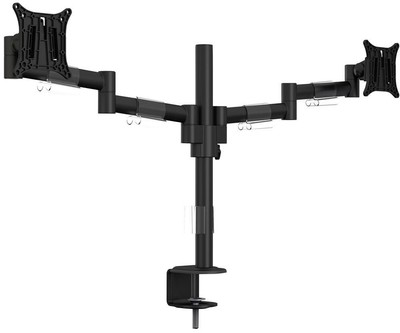 Moniteur Support Double Noir, Bras, Charge Capacité 8KG, Mult Pour ...