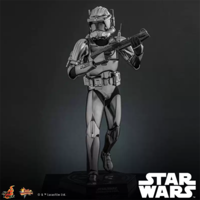 SF・ファンタジー・ホラー Hot Toys Commander Cody Chrome Version Hot Toys COMMANDER CODY Chrome Version 1/6 Limited Action Figure