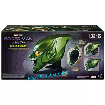 廃盤品 NORMANN  『BOLD』 ペトロールグリーン Marve Studios Norman Osborn Green Goblin 1/1 Pvc Helmet Legends