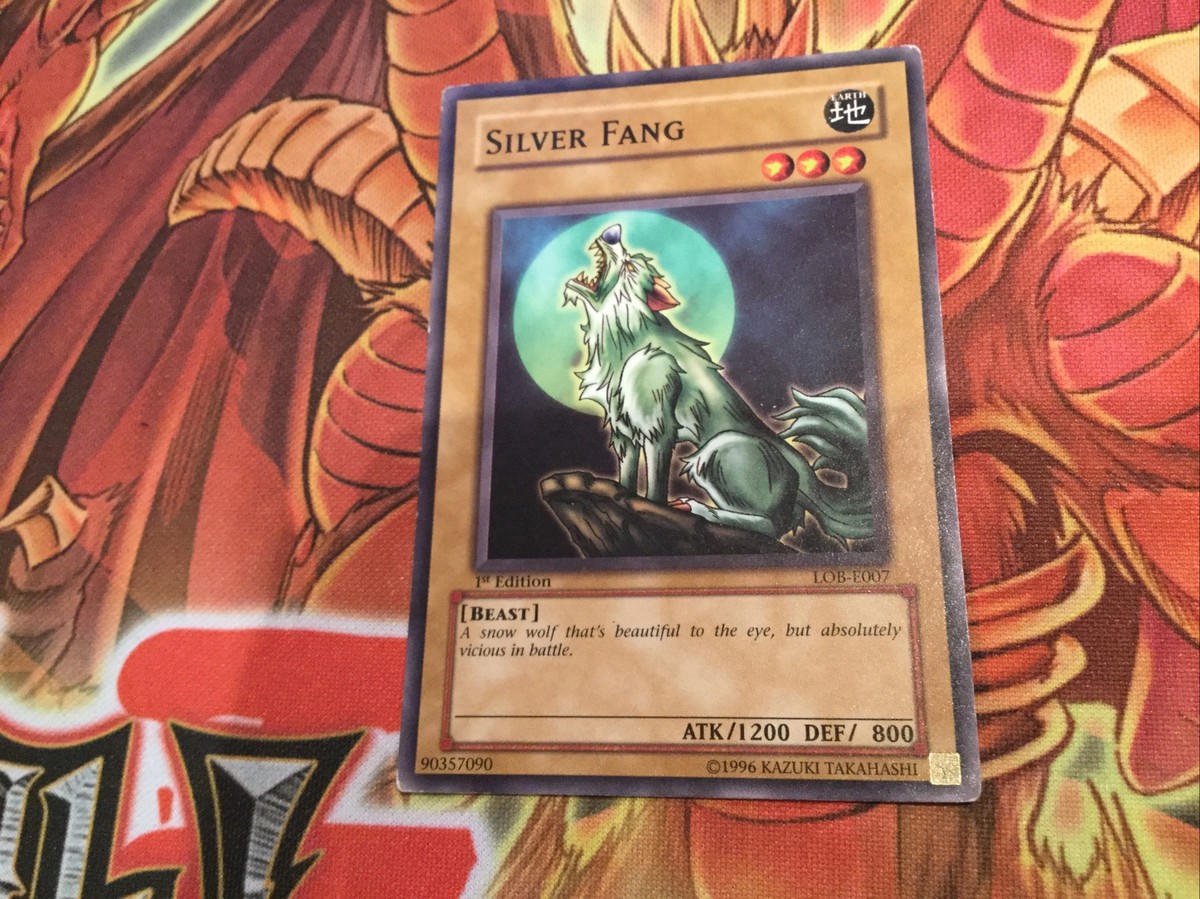 silver fang yugioh card Yu-Gi-Oh! - Legend of Blue-Eyes White Dragon but absolutely vicious in battle Silver Fangs, Alpha And Omega