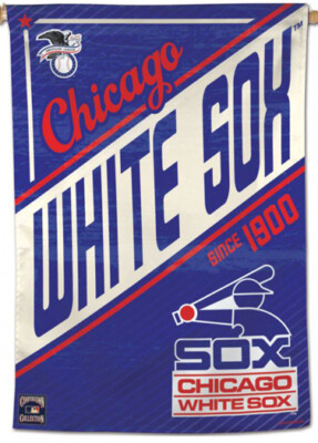 CHICAGO WHITE SOX Since 1900 Cooperstown Retro Logo 28x40 WALL