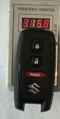 2006-11 SUZUKI GRAND VITARA SMART KEY REMOTE FOB 3-Button FCC ID: KBRTS003 EXCLT