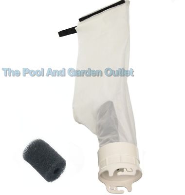 Pentair Letro Legend Pool Cleaner Bag EU16 360002 w/Sweep Hose Tail Scrubber