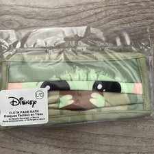 Disney Parks Star Wars Mandalorian Baby Yoda Face Mask Adult Large 2020