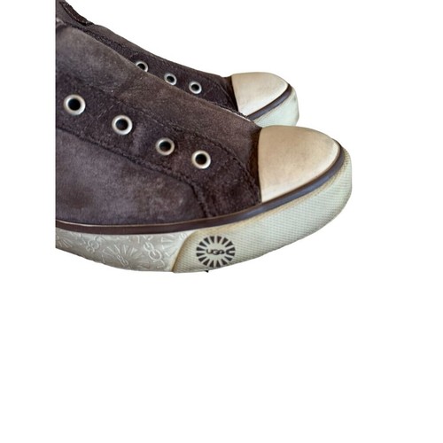 UGG Australia Unisex Suede Slip-On Sneakers Size 8.5 US - Picture 5 of 8