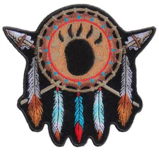 Native Indian Small Patch Design - 4.1x3.9 inch - P4964