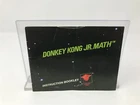 Donkey Kong Jr. Math- Nintendo NES - Original Manual ONLY - Very Rare **