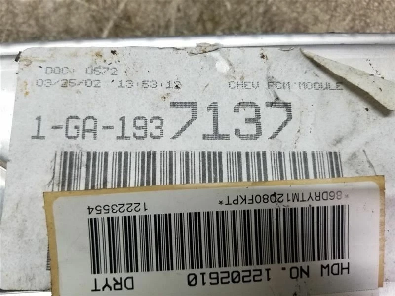 Módulo de control electrónico ECM del motor ID 12209624 compatible con 01-03 Bonneville 51307 Foto 3 de 4