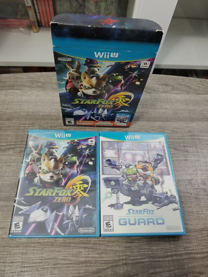 Star Fox Zero +Star Fox Guard (Wii U, 2016) Both Games Brand New Factory Sealed