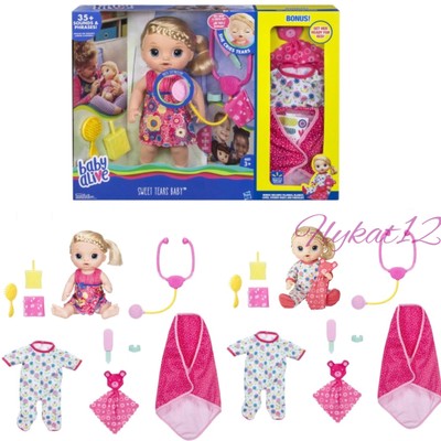 baby alive sweet tears exclusive value pack