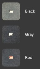 Roland Rubber Button Cap  USED PARTS  KR-75 KR-177 KR-777 Black Grey Red