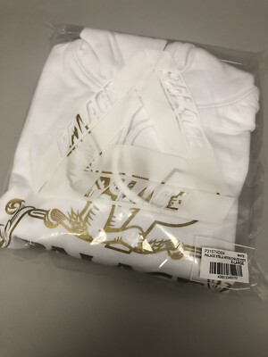 PALACE SKATEBOARDS STELLA ARTOIS CHALICE HOOD WHITE SIZE XL XLARGE