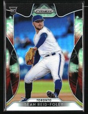Sean Reid-Foley 2019 Panini Prizm Cosmic Haze #36 RC Baseball Card