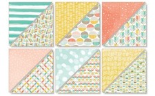 Stampin Up 24 6x6 BEST YEAR EVER Designer Series Paper Retired DSP 