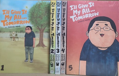 I'll Give It My All... Tomorrow vol 1 -5 Paperback Manga by Shunju Aono