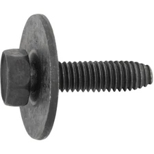 M6-1.0 x 25mm Bolt Screw, SEMS Hex Head, 24mm Washer, for GM 11504493 (Qty: 25)