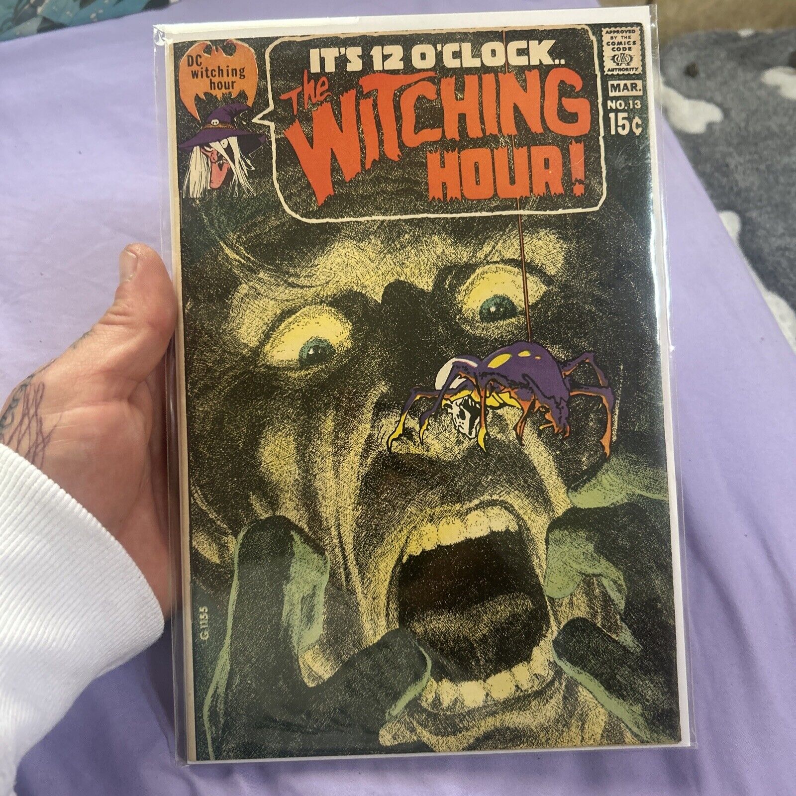 The Witching Hour #13 NM+ 9.6 HIGH GRADE DC Comic Greytone Cover Silver Age 15¢