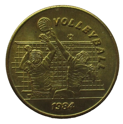 USA Medaille Volleyball 1984 Olympische Spiele in Los Angeles - Bild 1 von 2