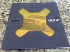 2015 Jeep Renegade 56-page Original Sales Brochure
