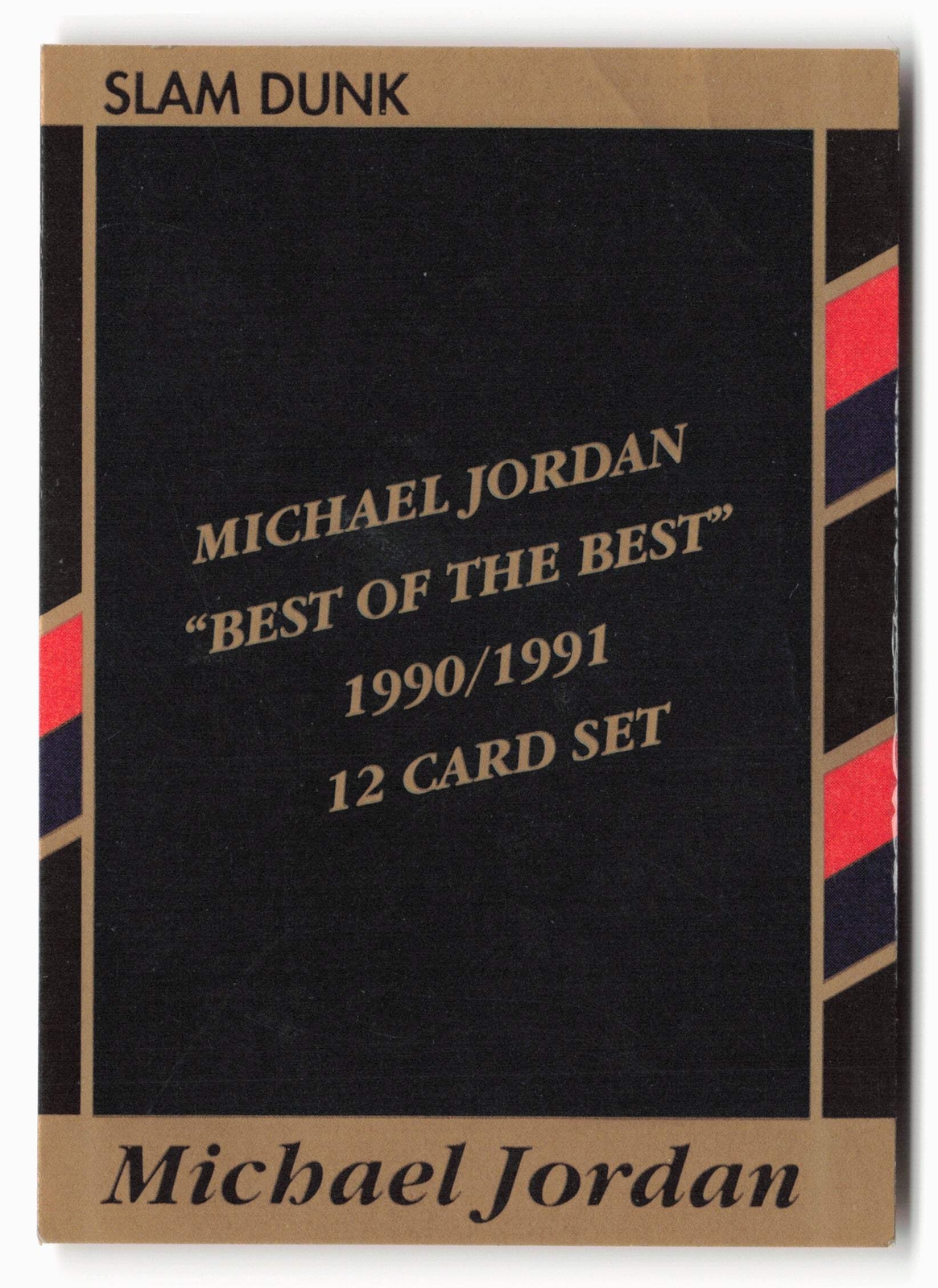 1990-91 Slam Dunk David Robinson #NNO Intro card "Best of the best