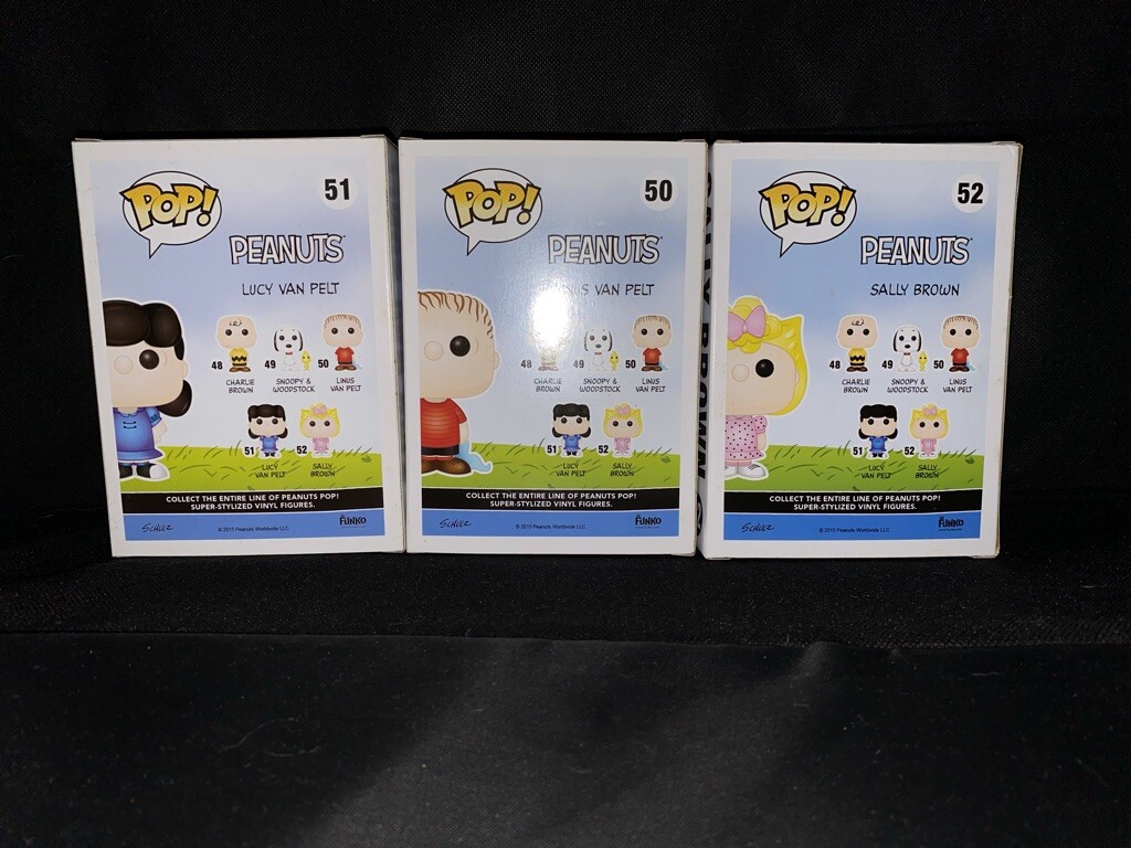 Funko POP! Peanuts - LUCY VAN PELT, LINUS VAN PELT and SALLY