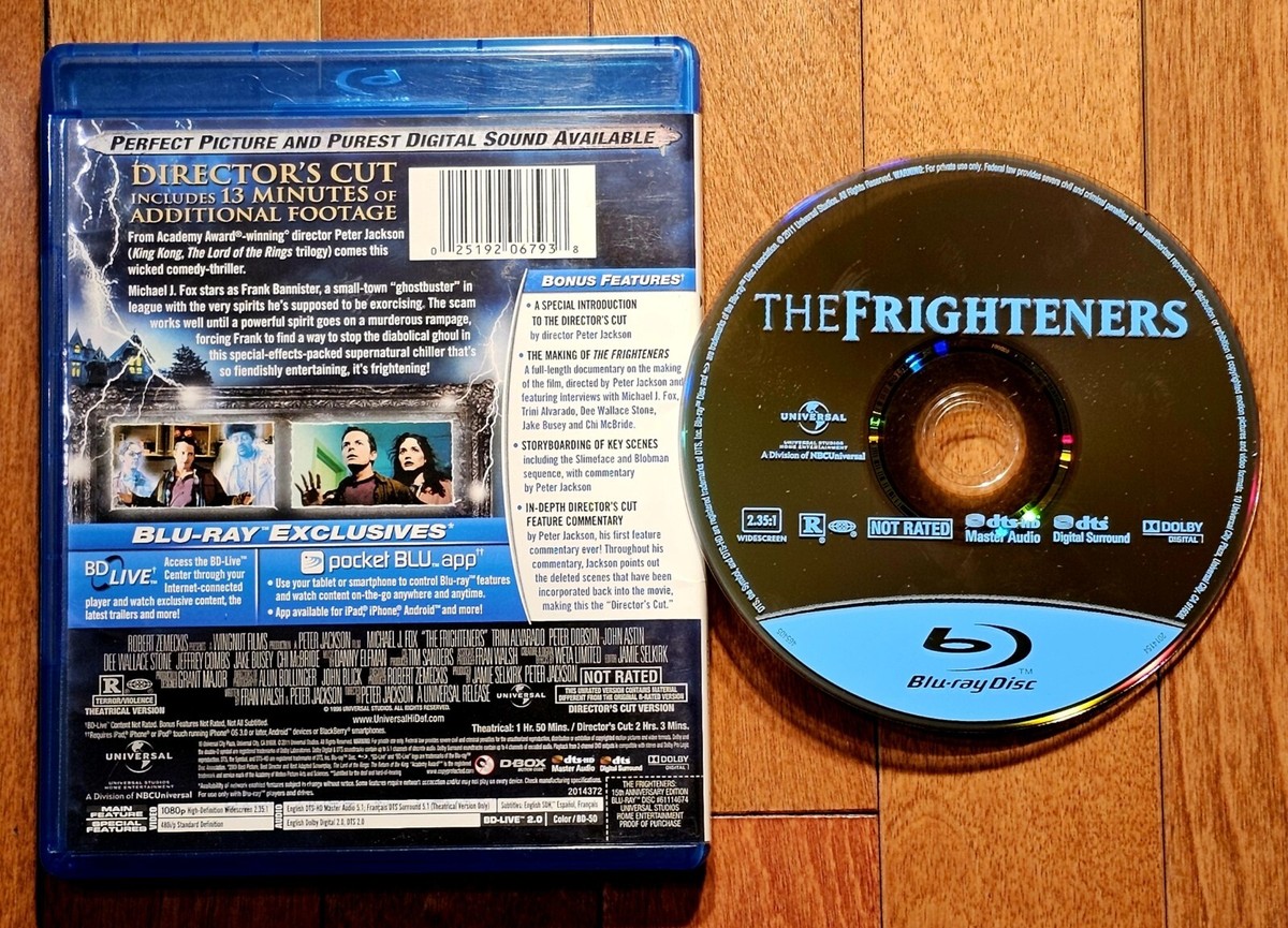 The Frighteners (Blu-ray, 2011) Universal Studios *FREE SHIPPING