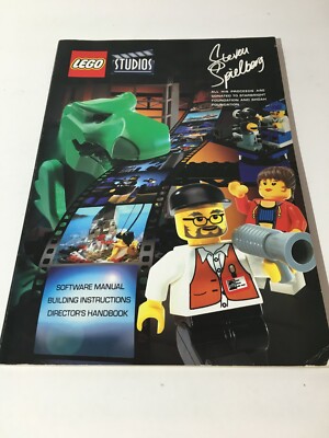 Lego Studios Steven Spielberg Movie Maker Set 2000 Book only no CD
