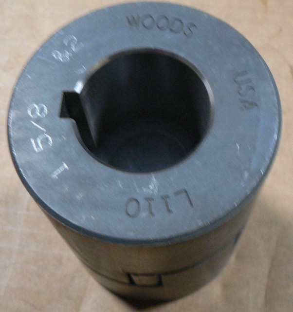 Lovejoy L110 X .875" With a Keyway and Set Screw Jaw Coupling for sale