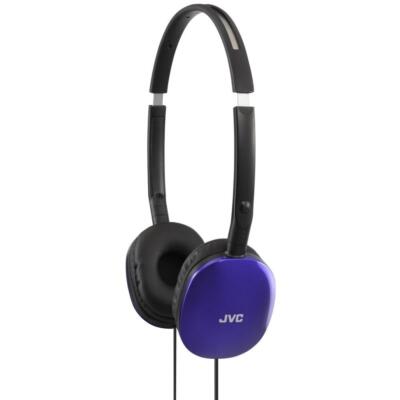 JVC Flat and Foldable Colorful Flats On Ear Headphone - HAS160