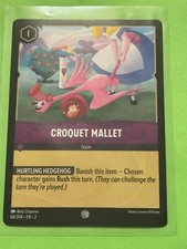Disney Lorcana Rise of the Floodborn Croquet Mallet 66/204 1C 