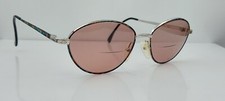 Vintage Lawrence Eyewear 528 Green Oval Sunglasses FRAMES ONLY ltaly