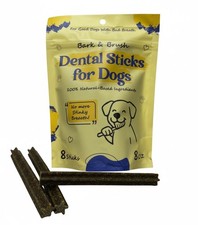Dental Sticks for Dogs Fresh Breath Daily Teeth Cleaning Chews, Mint ...
