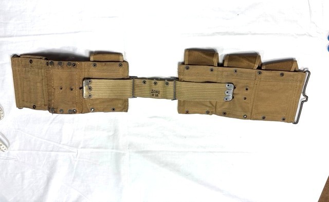 WW1 1918 BAR Belt w/ buttstock holder, used excellent 1 only | eBay
