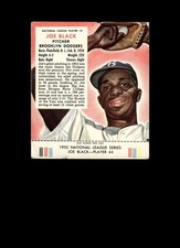 1953 Red Man Set-Break #NL4 Joe Black VG-VGEX (crease) *GMCARDS*