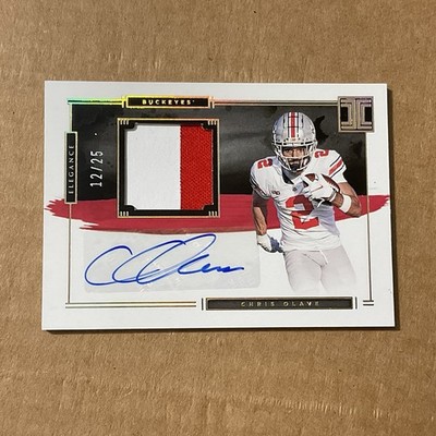2022 Chronicles Impeccable Draft Picks Chis Olave IM-COL RPA Number Match 12/25
