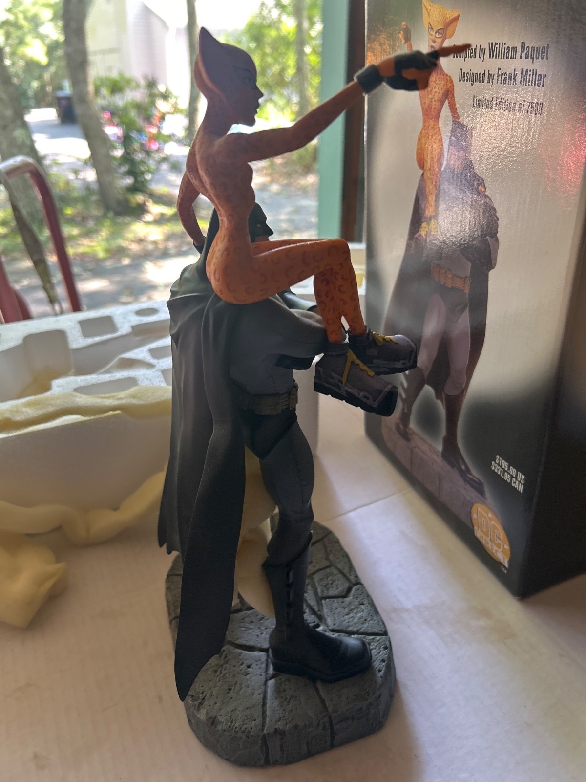 DC Direct The Dark Knight Strikes Again Batman & Catgirl - please Read Descript