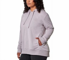 Mondetta Women's Recycled Performance Hoodie GULL GRAY Medium M NWT