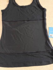 Yummie Tummie Tank With Reversible Neckline - Asphalt- 1X/2X