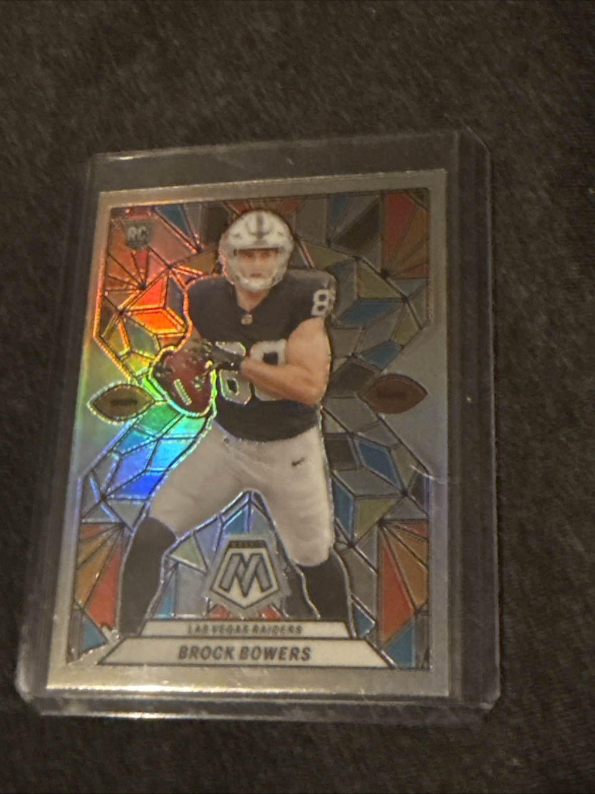 2024 Panini Mosaic - Stained Glass Brock Bowers #SG-22 (RC)