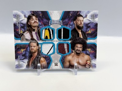 2025 Topps Exalted WWE Mysterio Balor McDonagh Carlito Quad Relics /99