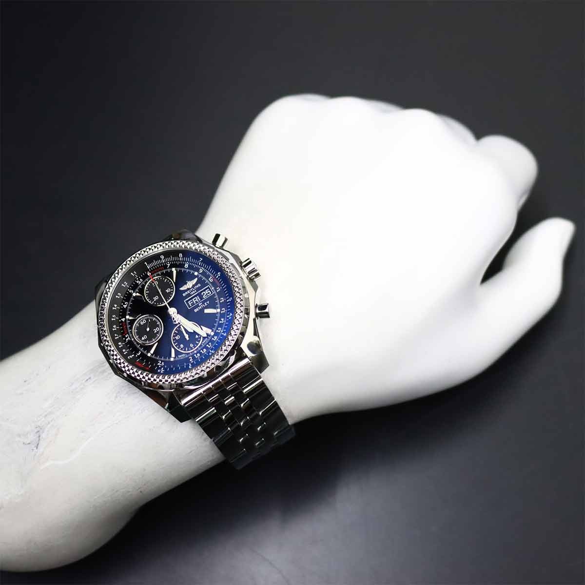 BREITLING Bentley GT A13362 Chronograph Japan Limited Black Dial 90321247 image 4