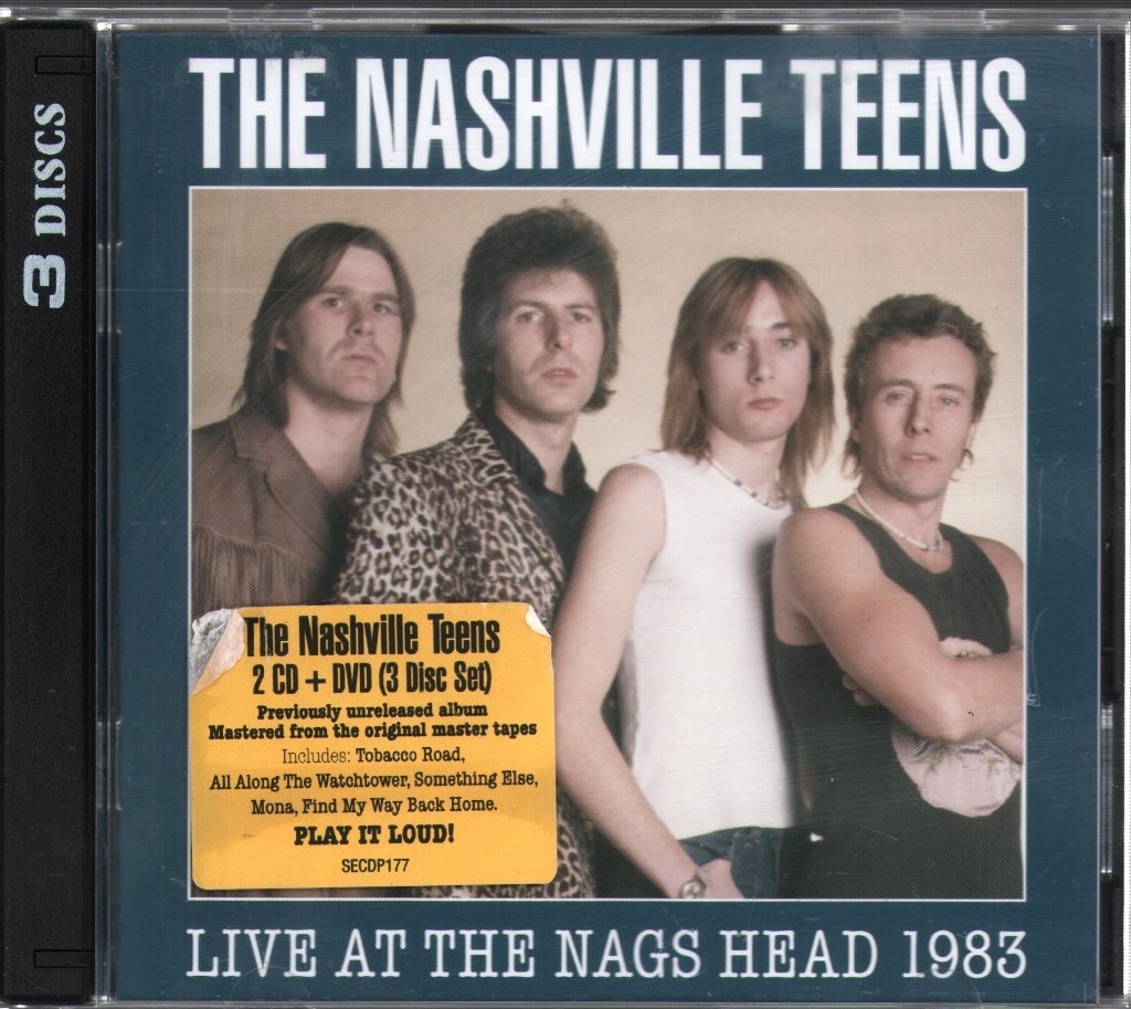Nashville Teens Live At the Nags Head 1983 double CD Europe Secret 2018 2CD +
