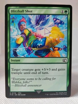 Magic MTG - Blitzball Shot - Final Fantasy - NMINT #0176