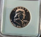 1957 Silver Franklin Proof ++