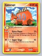 Camerupt 23/106 Uncommon Emerald Pokemon Moderately Played on eBay