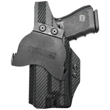 Rounded by Concealment Express Paddle Holster fits: Glock 17 19 19X 26 31 32 33 