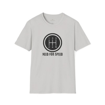 Need For Speed Silver Grey T-Shirt