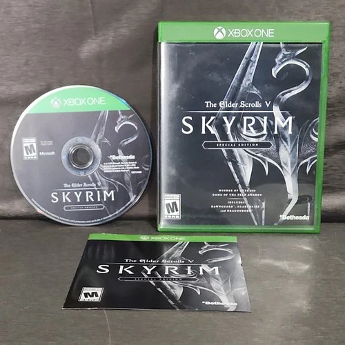 The Elder Scrolls V 5 Skyrim Special Edition Xbox One Game CIB