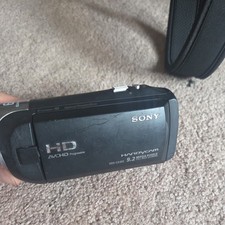 Sony HDR-CX405 HD Handycam Camcorder 9.2MP 60x Zoom Zeiss Lens Black