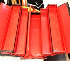 Heavy Duty Toolbox Large Old School Cantilever - 22 Inches Long